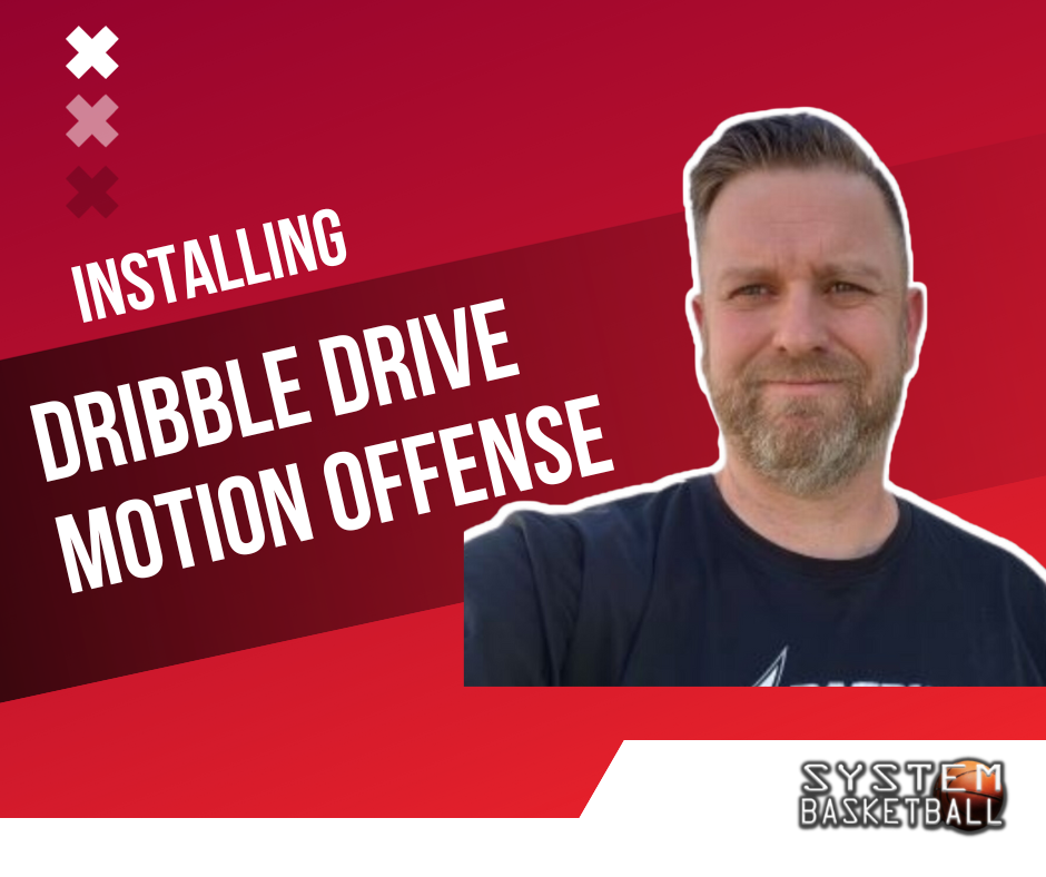 Installing the dribble drive motion offense